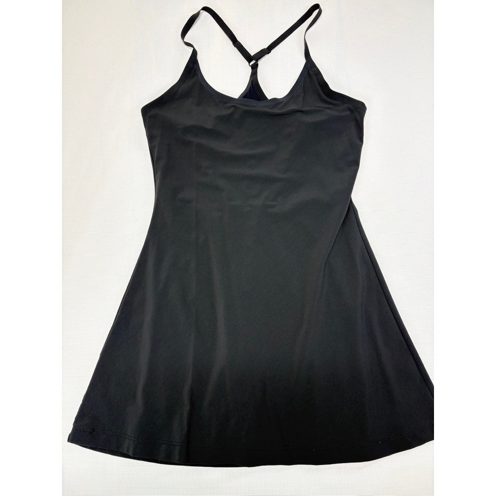 Outdoor Voices Black Exercise Dress XS Built-In Shorts Activewear REI - Picture 2 of 16